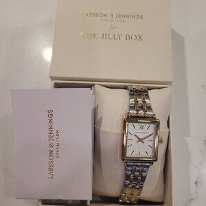 Larsson and Jennings Mixed Metal Boyfriend Watch